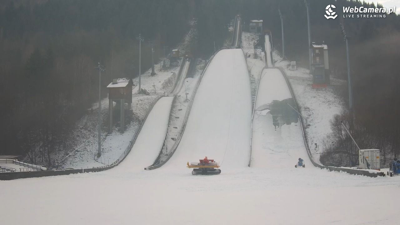 COS SZCZYRK - widok na skocznie NOWOŚĆ - 04 grudzień 2025, 08:33