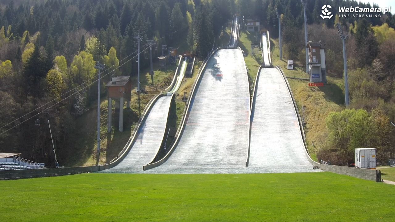 COS SZCZYRK - widok na skocznie NOWOŚĆ - 25 kwiecień 2026, 11:11