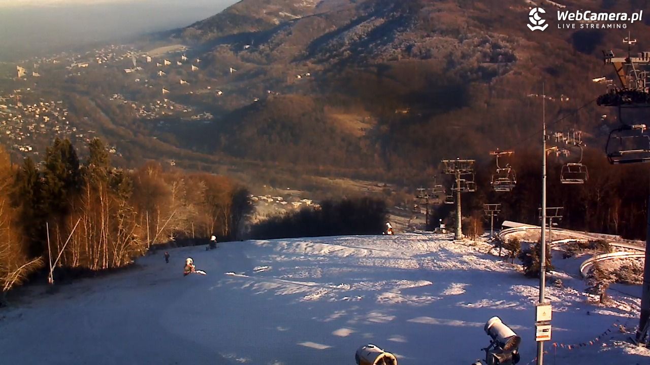 CZANTORIA - widok na kolej - 26 grudzień 2025, 09:35