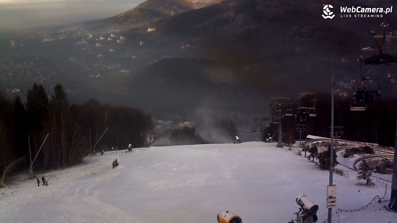 CZANTORIA - widok na kolej - 26 grudzień 2025, 12:44