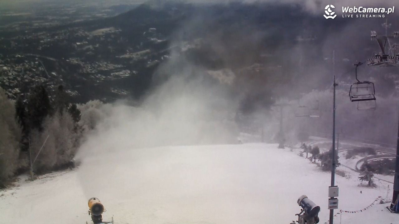 CZANTORIA - widok na kolej - 28 grudzień 2025, 10:00