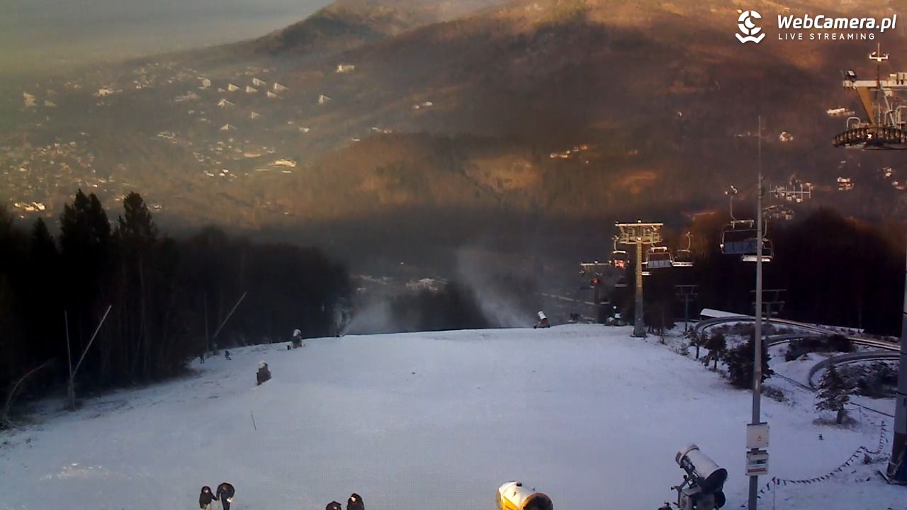 CZANTORIA - widok na kolej - 26 grudzień 2025, 14:01