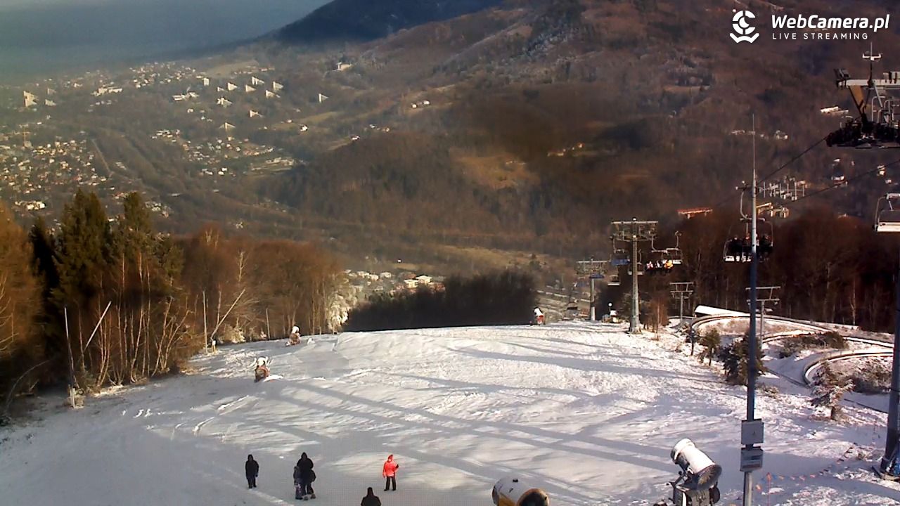 CZANTORIA - widok na kolej - 26 grudzień 2025, 10:54