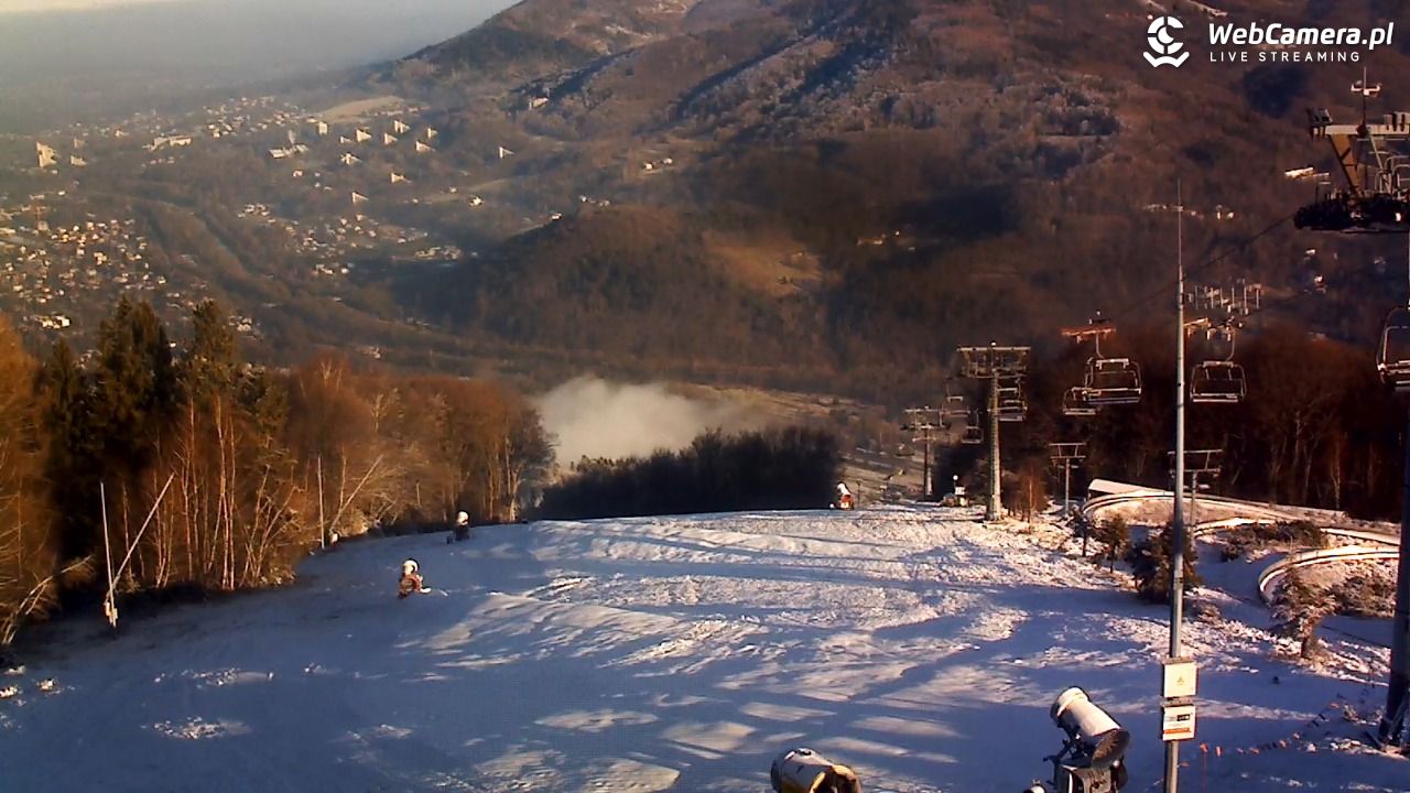 CZANTORIA - widok na kolej - 26 grudzień 2025, 09:57