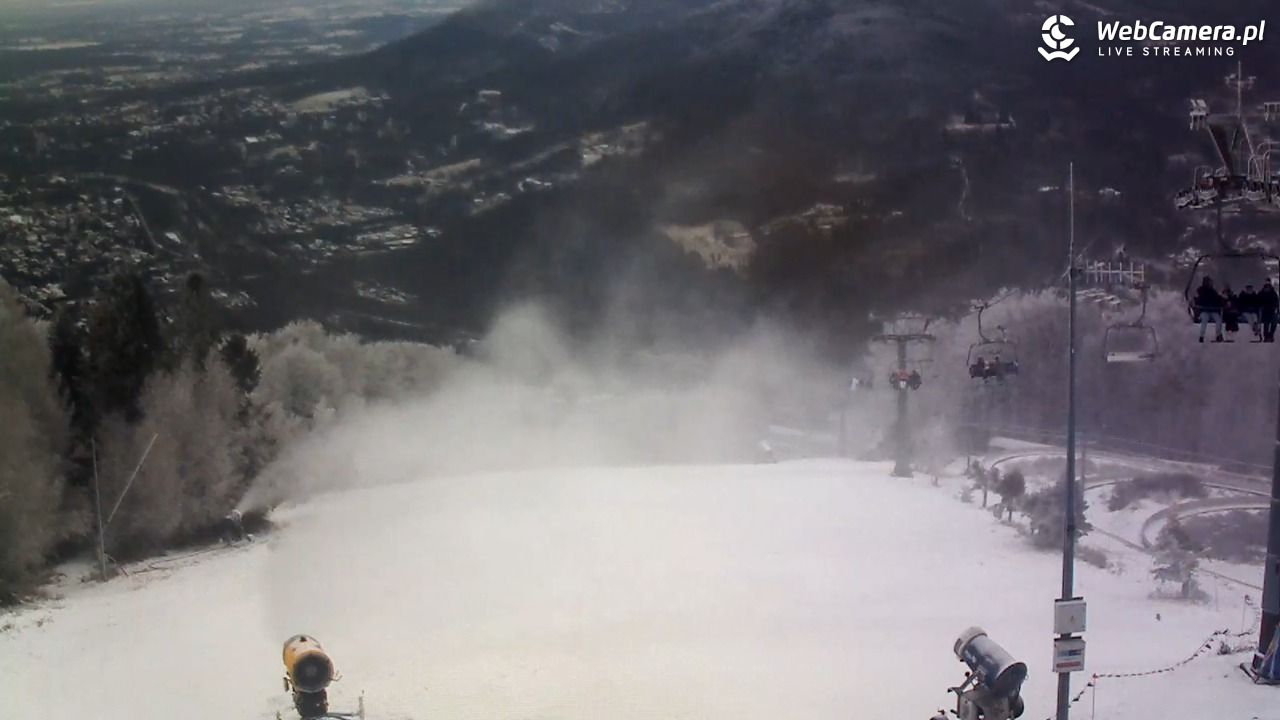 CZANTORIA - widok na kolej - 28 grudzień 2025, 12:02