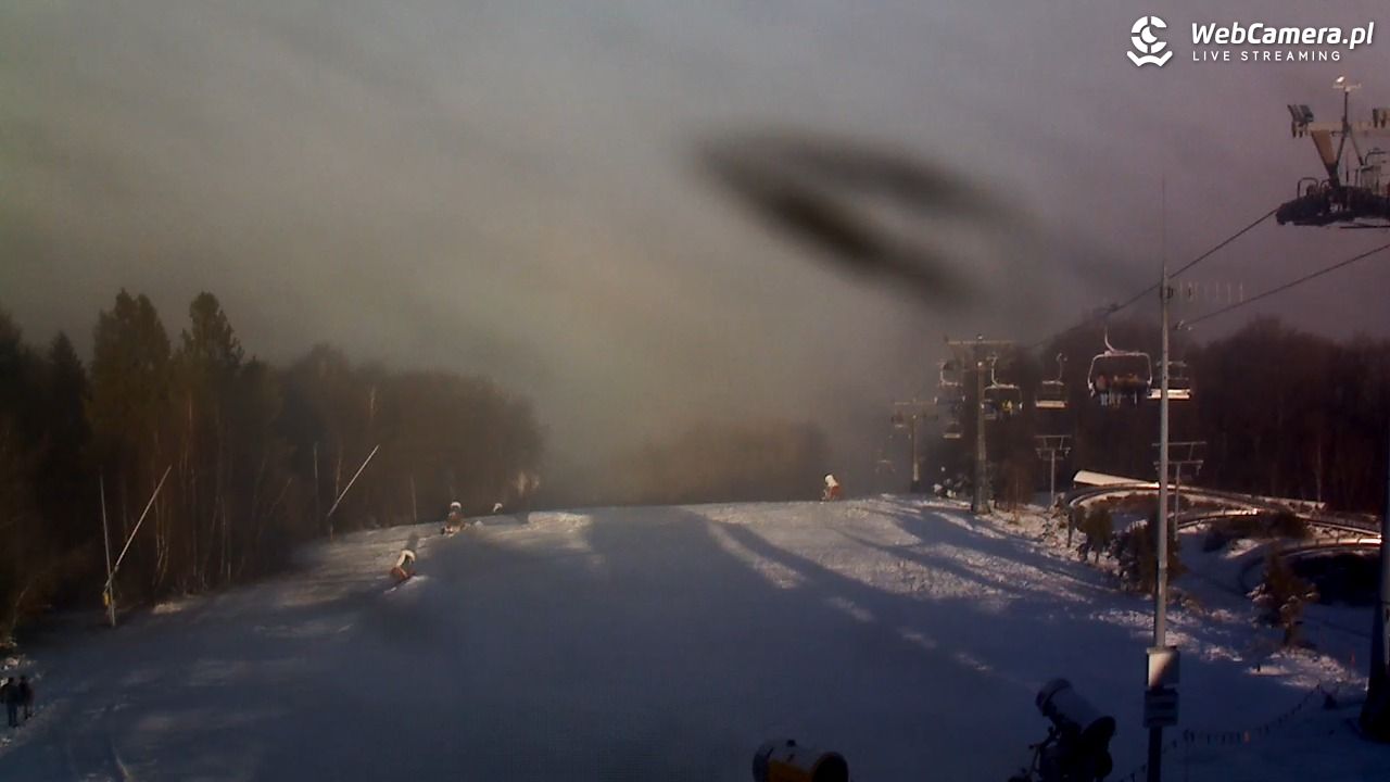 CZANTORIA - widok na kolej - 27 grudzień 2025, 12:25
