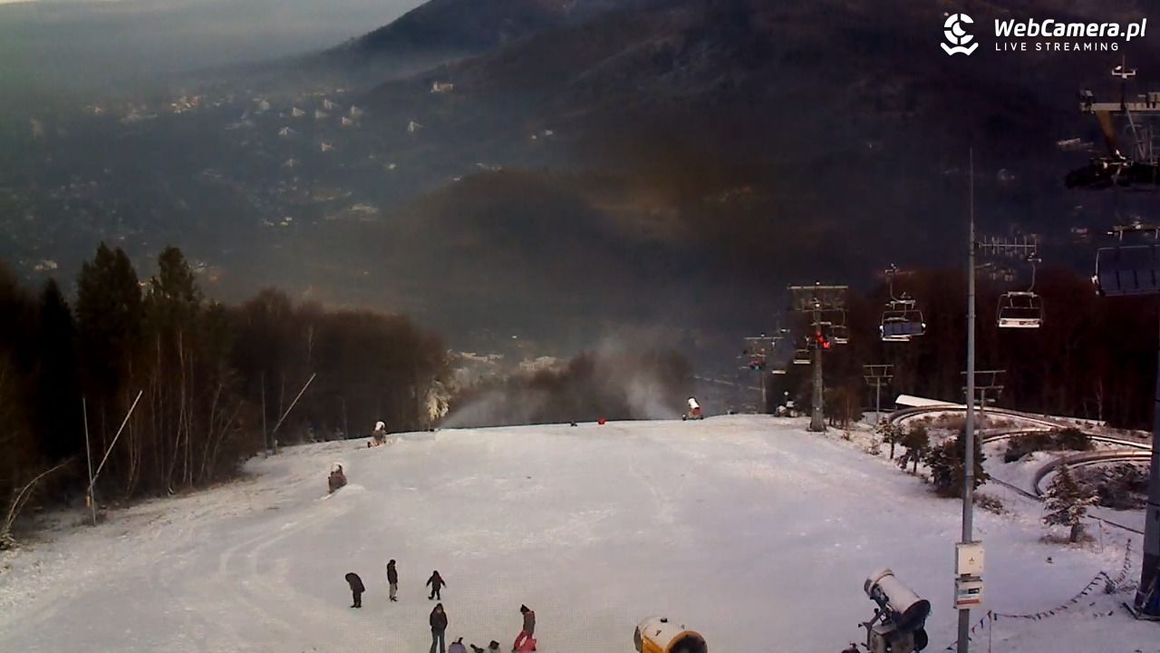 CZANTORIA - widok na kolej - 26 grudzień 2025, 12:35