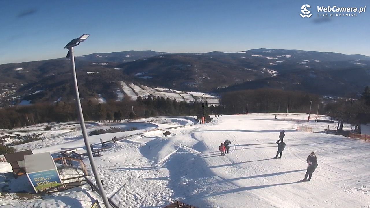 Ustroń - widok na stok - 21 styczeń 2026, 10:19