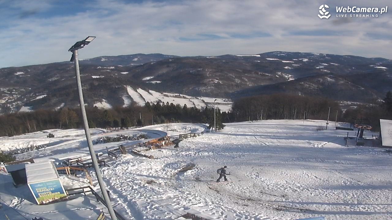 Ustroń - widok na stok - 30 listopad 2025, 12:09