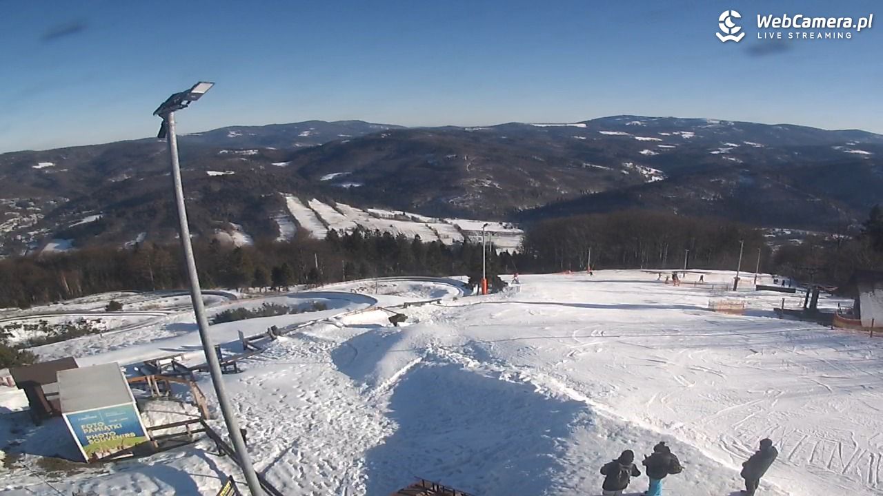 Ustroń - widok na stok - 18 styczeń 2026, 11:10