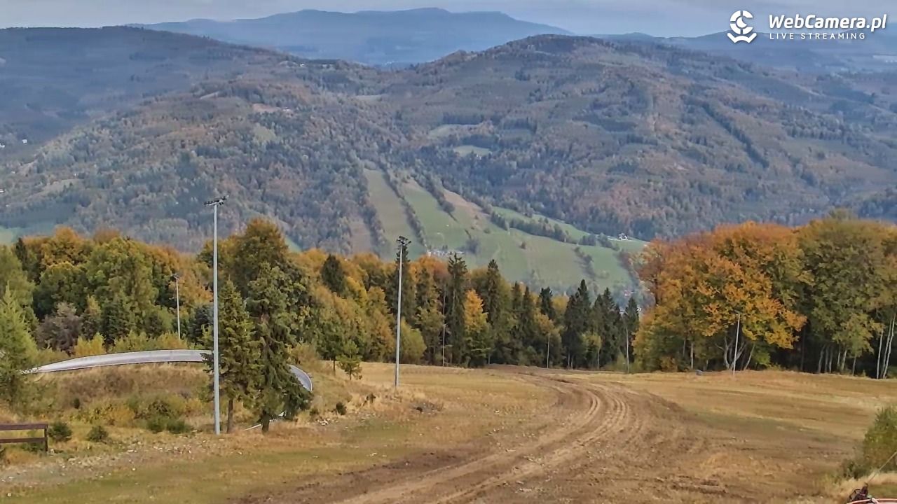 Ustroń - widok na stok/nowe ujęcie - 19 październik 2026, 11:58
