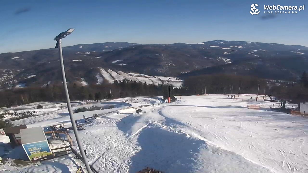 Ustroń - widok na stok - 20 styczeń 2026, 11:11