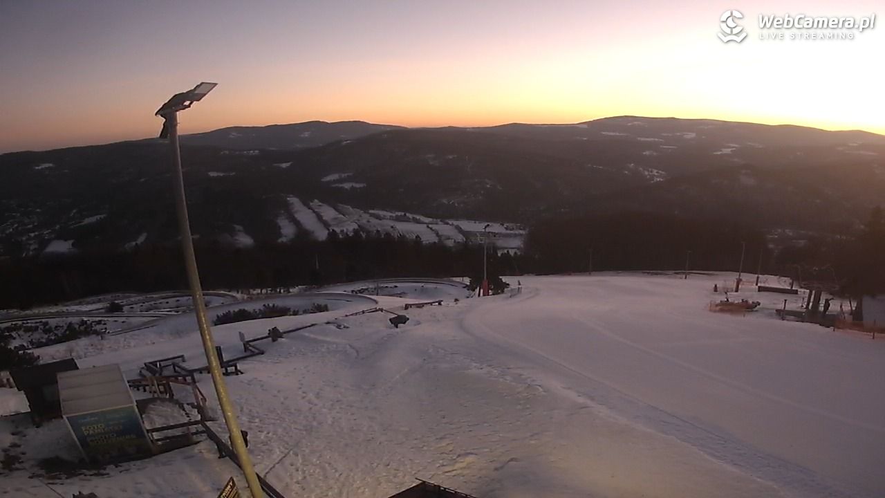Ustroń - widok na stok - 20 styczeń 2026, 07:19