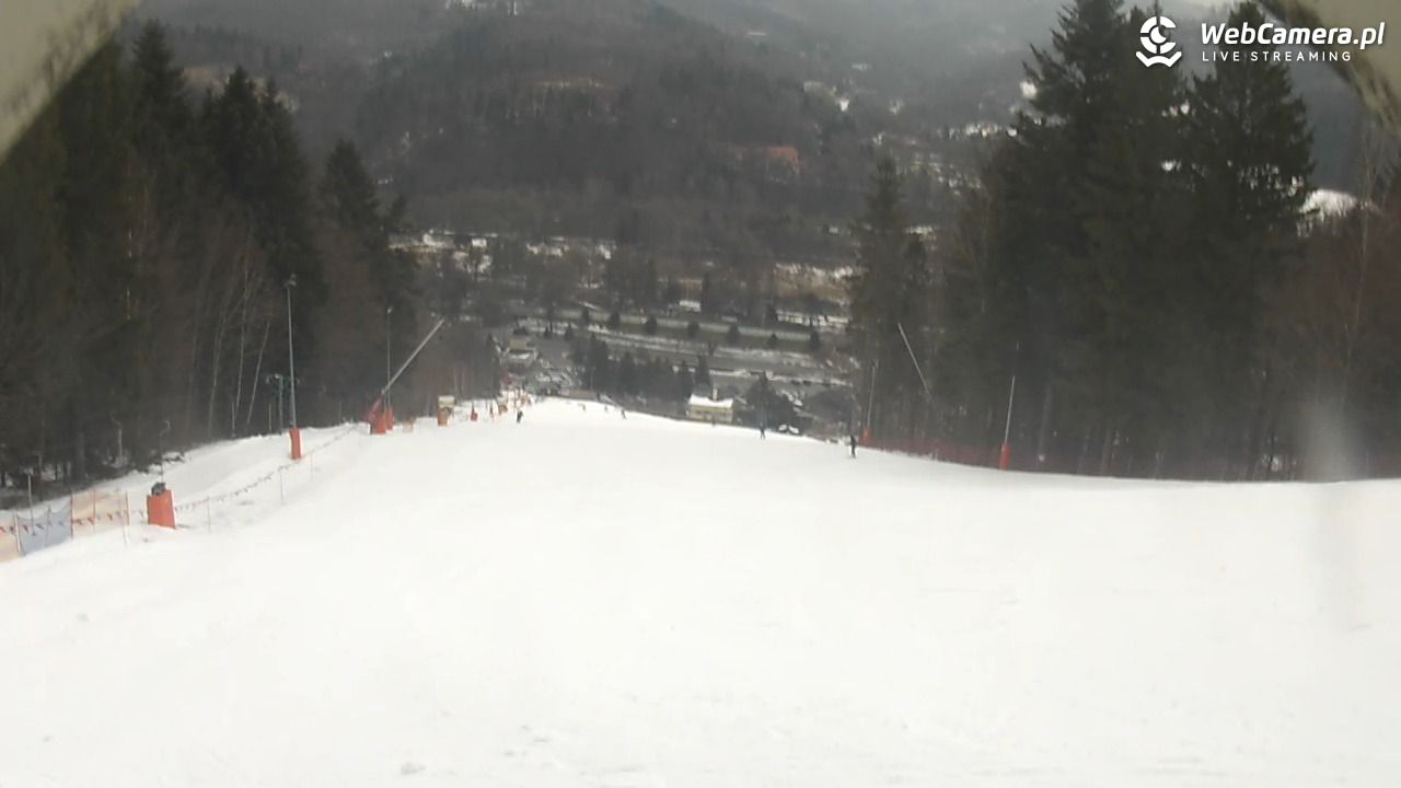 Czantoria w Ustroniu - widok na stok - 30 styczeń 2026, 12:27