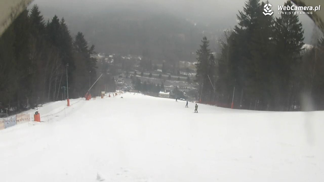 Czantoria w Ustroniu - widok na stok - 29 styczeń 2026, 12:04