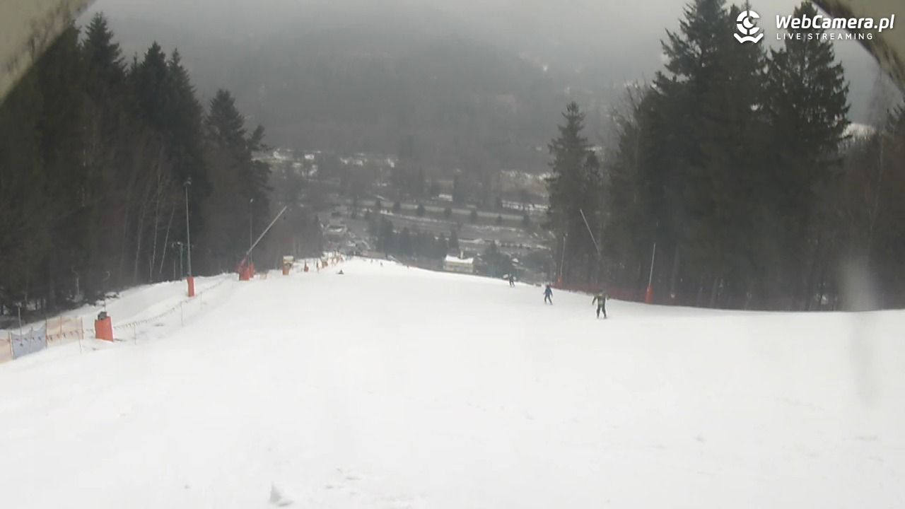 Czantoria w Ustroniu - widok na stok - 29 styczeń 2026, 12:04