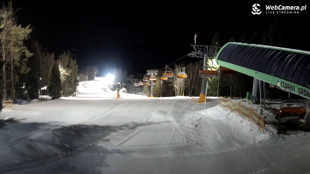 CZARNY GROŃ - Rzyki górna stacja - 17 styczeń 2026, 21:50