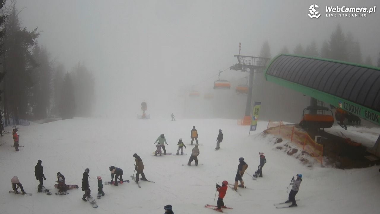 CZARNY GROŃ - Rzyki górna stacja - 07 luty 2026, 12:57