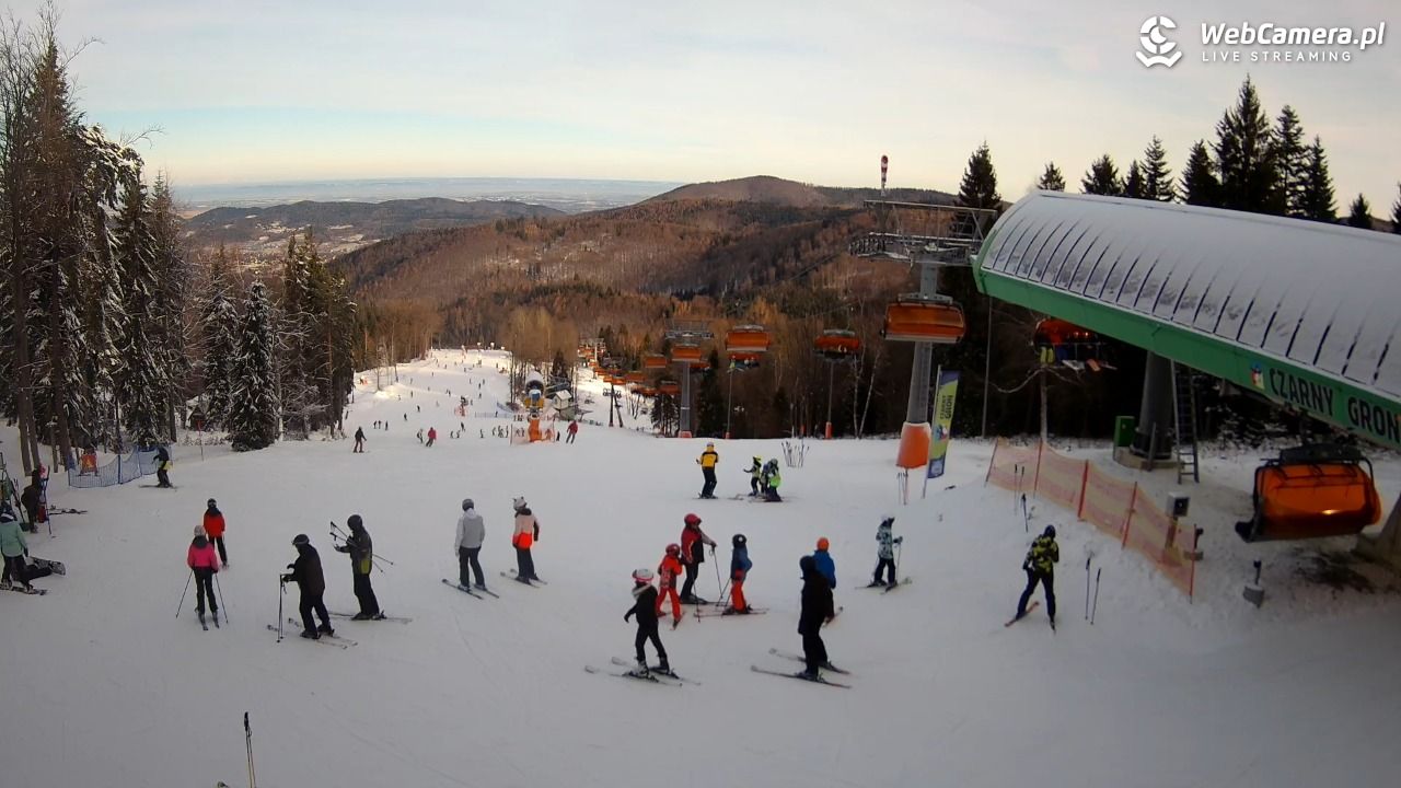 CZARNY GROŃ - Rzyki górna stacja - 05 styczeń 2026, 10:00