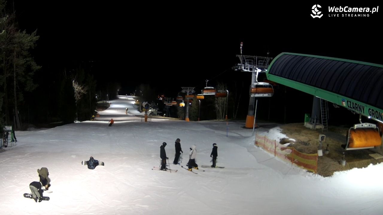 CZARNY GROŃ - Rzyki górna stacja - 14 grudzień 2025, 20:23