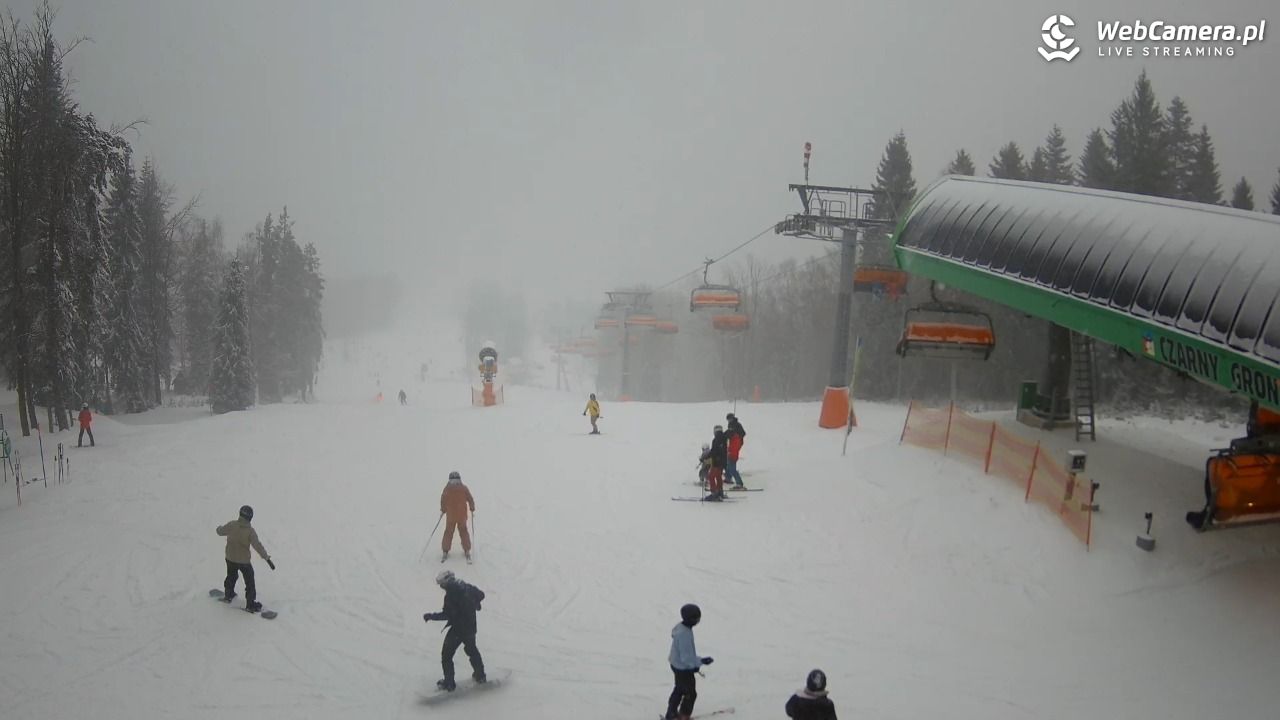 CZARNY GROŃ - Rzyki górna stacja - 31 grudzień 2025, 08:45