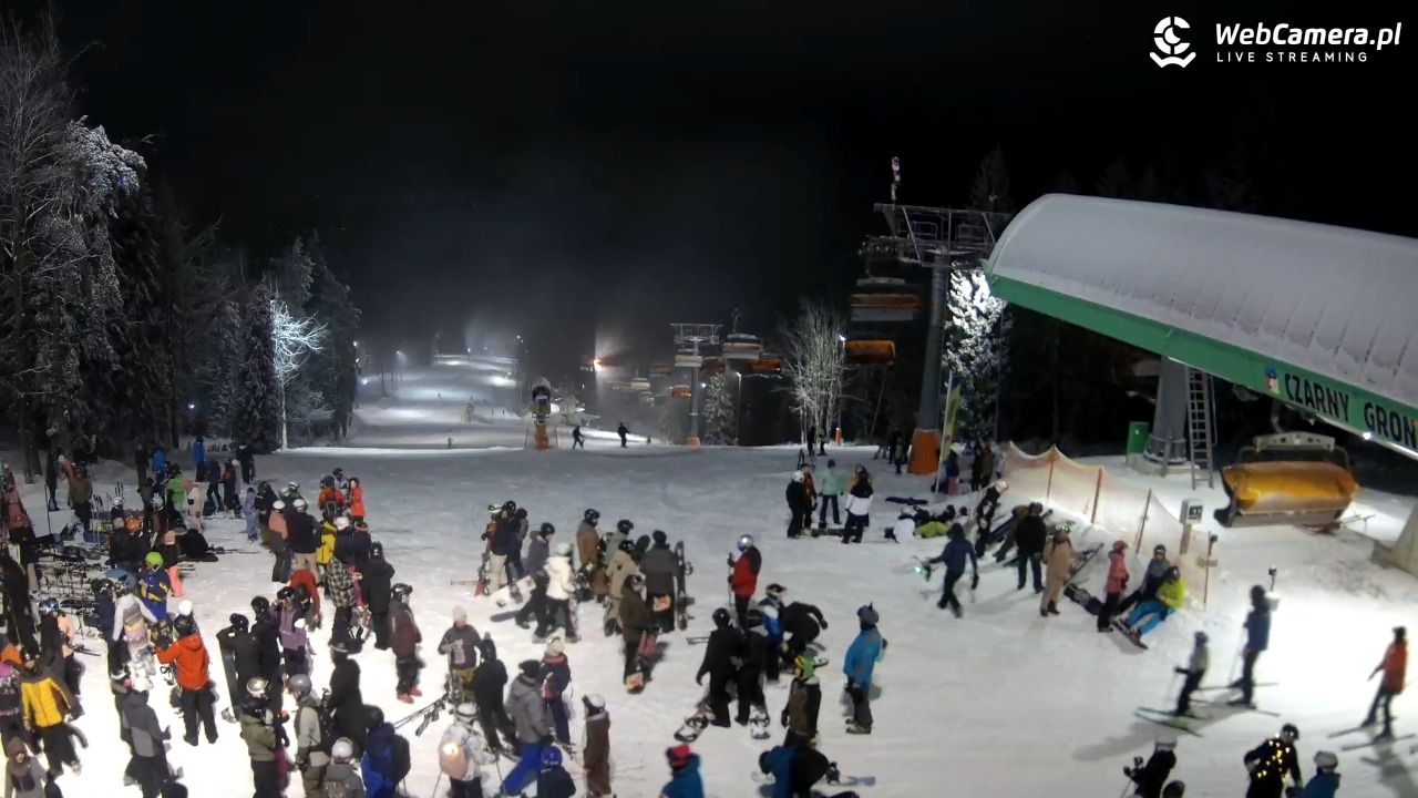 CZARNY GROŃ - Rzyki górna stacja - 31 grudzień 2025, 23:55