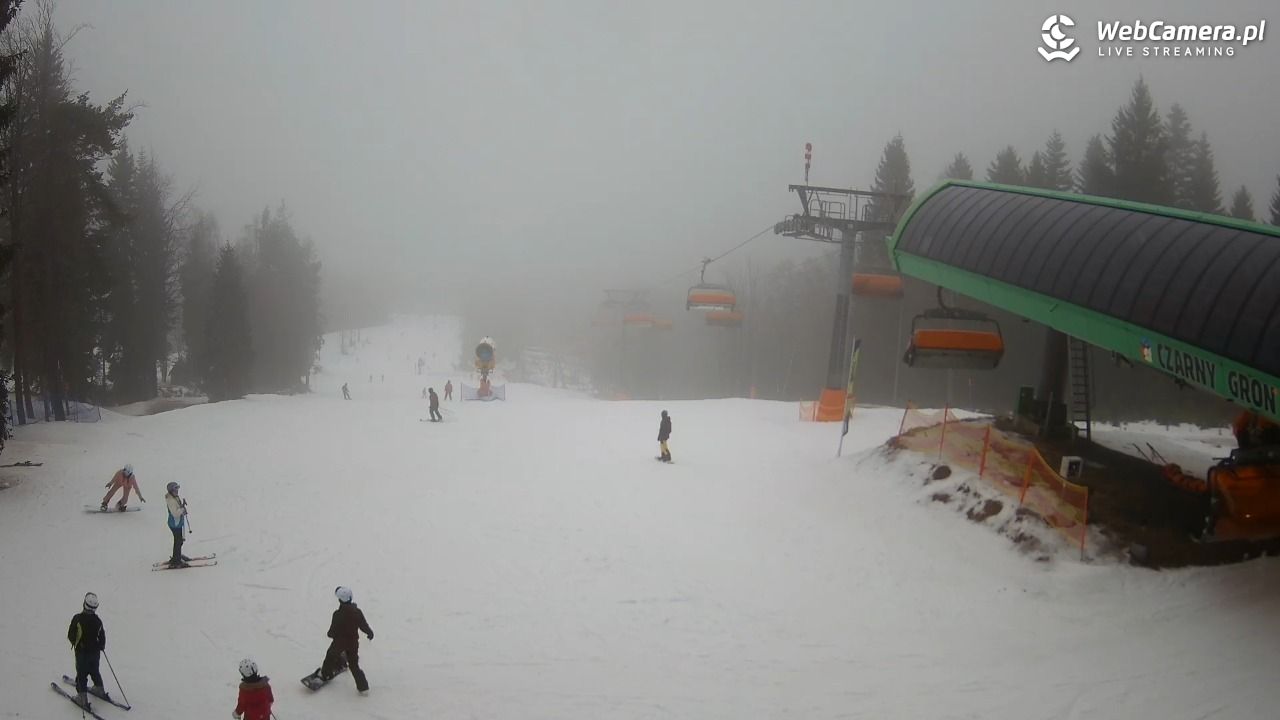 CZARNY GROŃ - Rzyki górna stacja - 07 luty 2026, 10:03