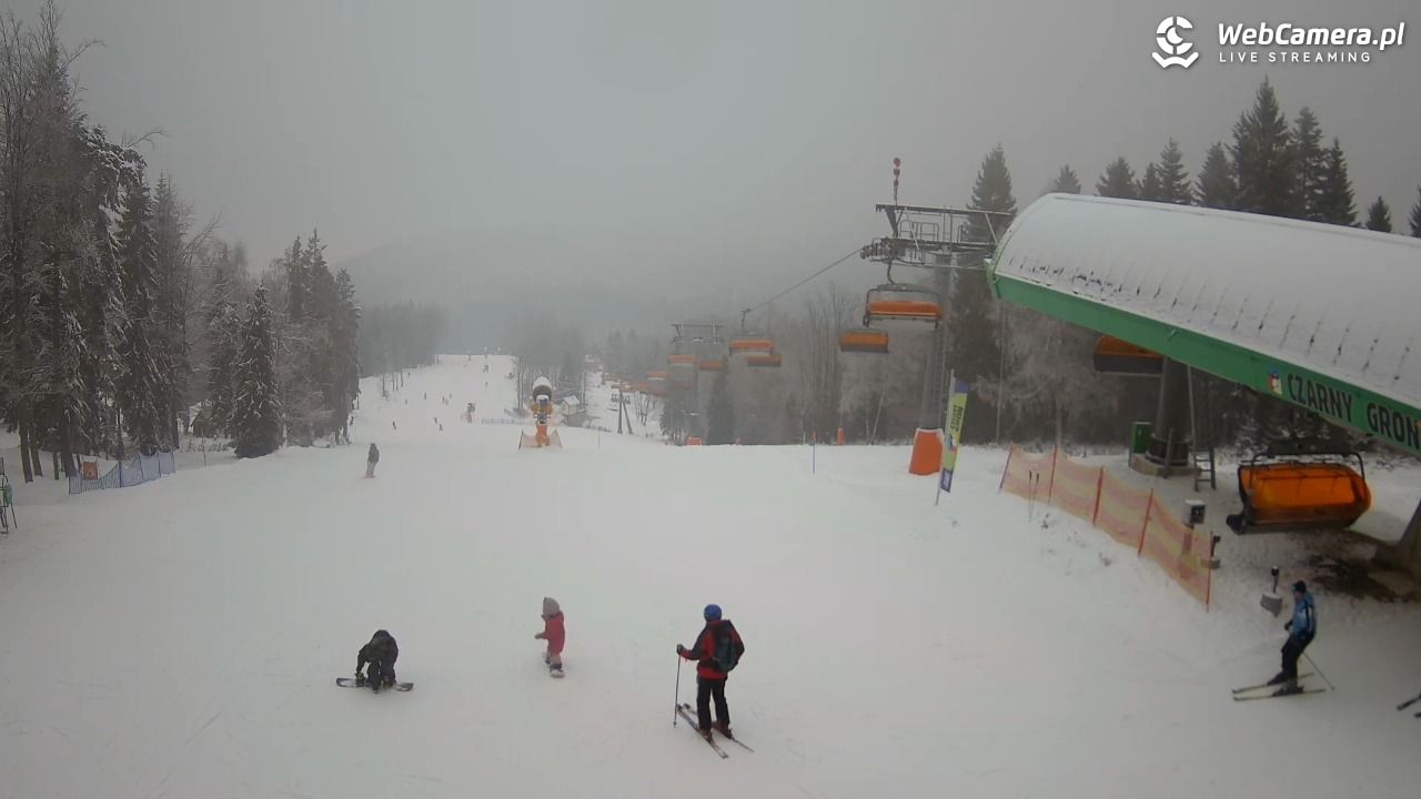 CZARNY GROŃ - Rzyki górna stacja - 07 styczeń 2026, 12:46
