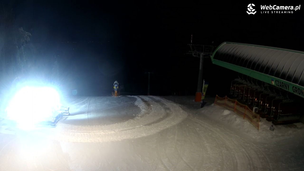 CZARNY GROŃ - Rzyki górna stacja - 30 grudzień 2025, 21:29
