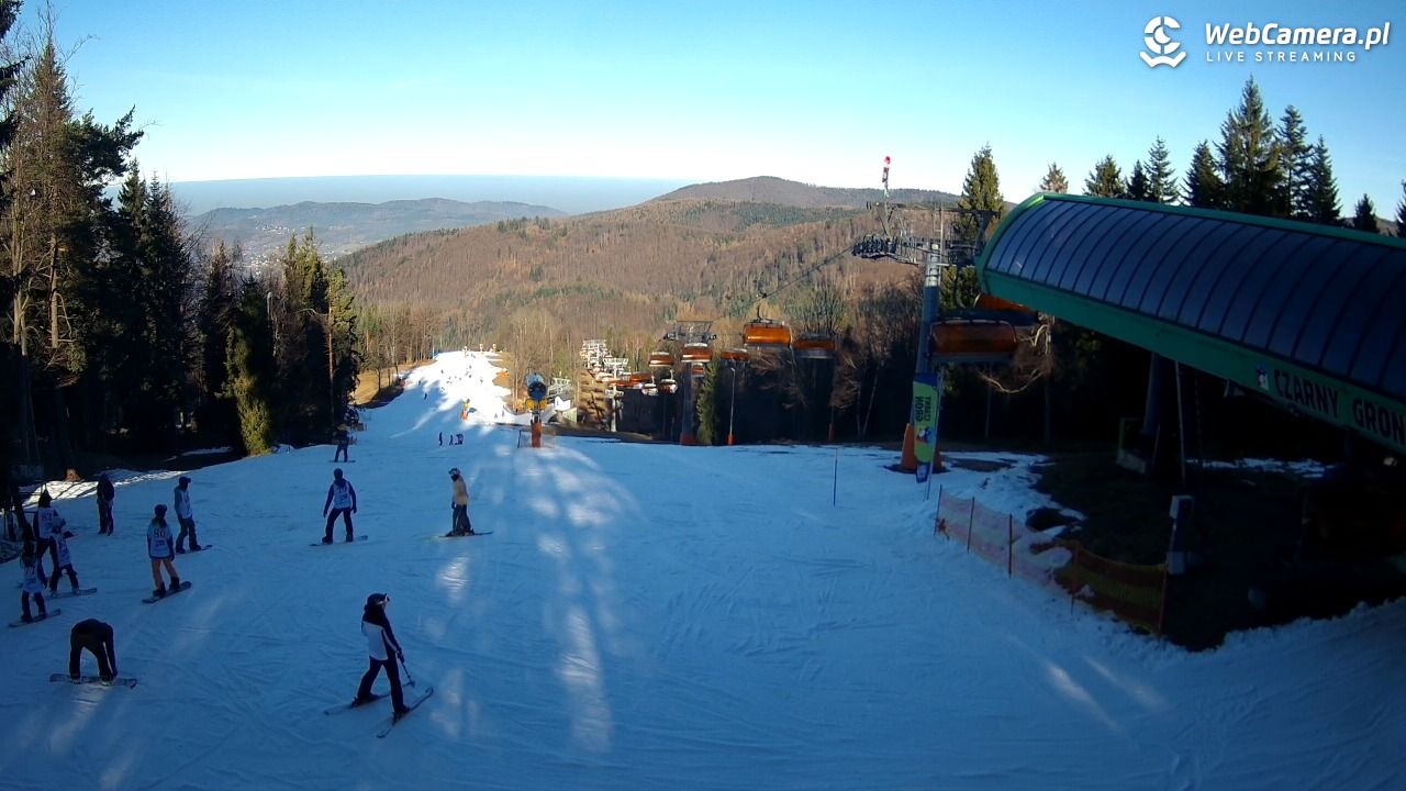 CZARNY GROŃ - Rzyki górna stacja - 13 grudzień 2025, 12:39