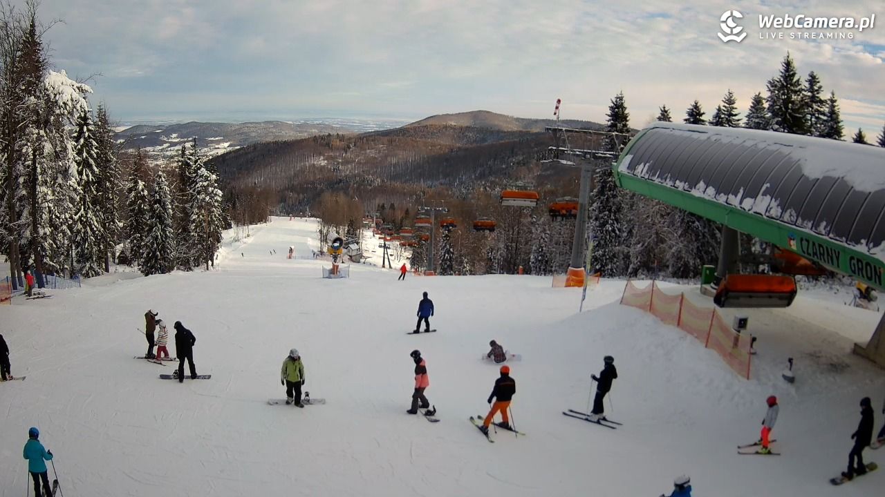 CZARNY GROŃ - Rzyki górna stacja - 21 luty 2026, 08:30