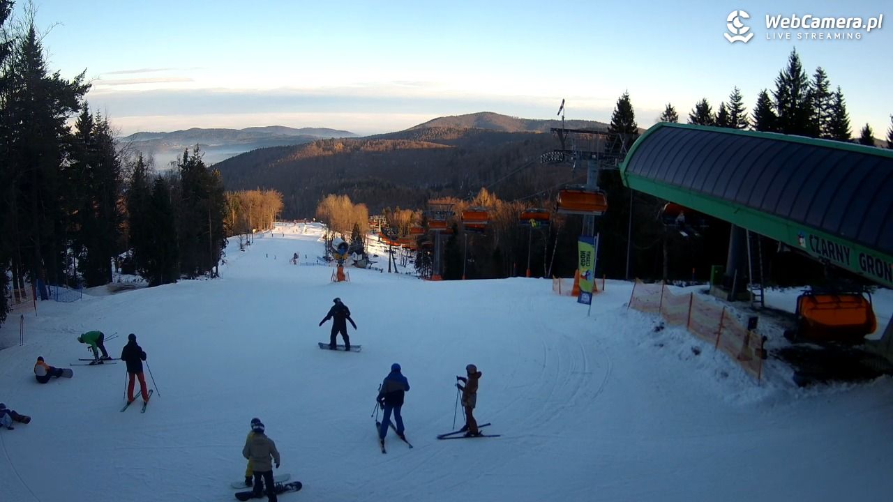 CZARNY GROŃ - Rzyki górna stacja - 25 styczeń 2026, 08:31