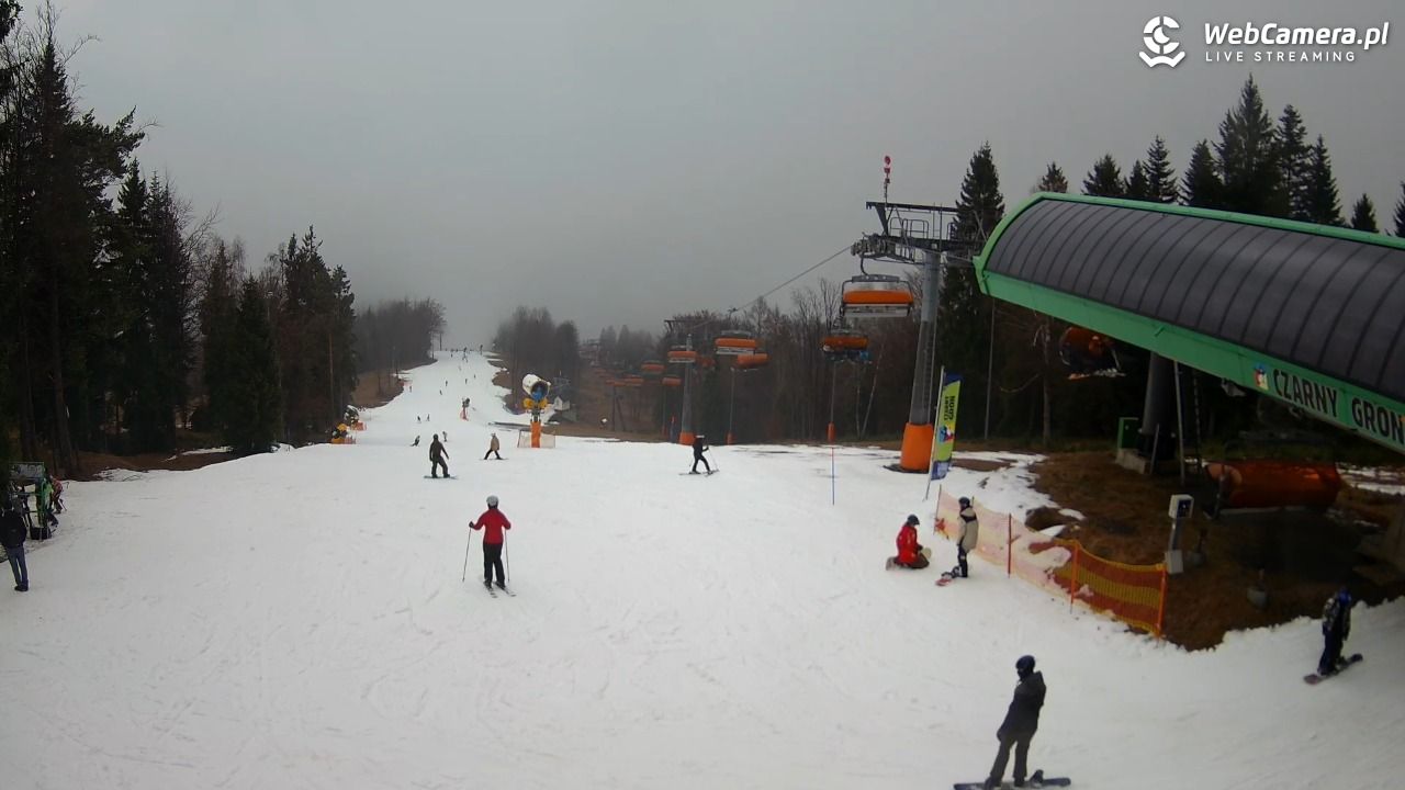 CZARNY GROŃ - Rzyki górna stacja - 14 grudzień 2025, 11:55