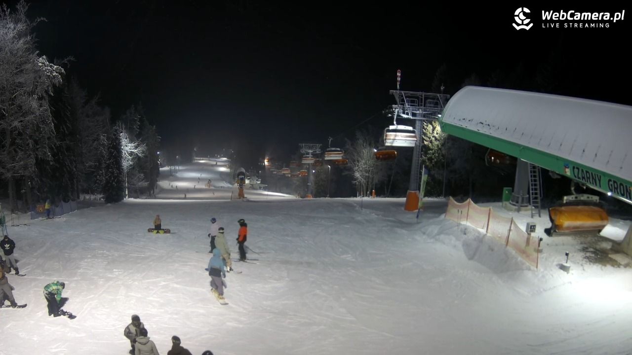 CZARNY GROŃ - Rzyki górna stacja - 07 styczeń 2026, 18:10