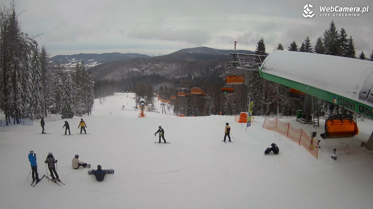 CZARNY GROŃ - Rzyki górna stacja - 14 styczeń 2026, 10:24