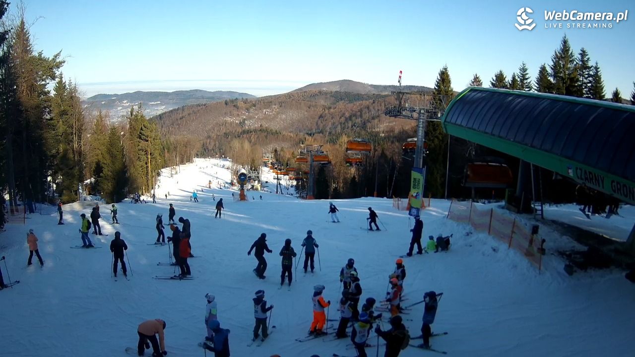 CZARNY GROŃ - Rzyki górna stacja - 17 styczeń 2026, 11:24