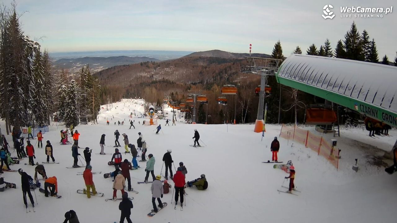 CZARNY GROŃ - Rzyki górna stacja - 05 styczeń 2026, 11:24