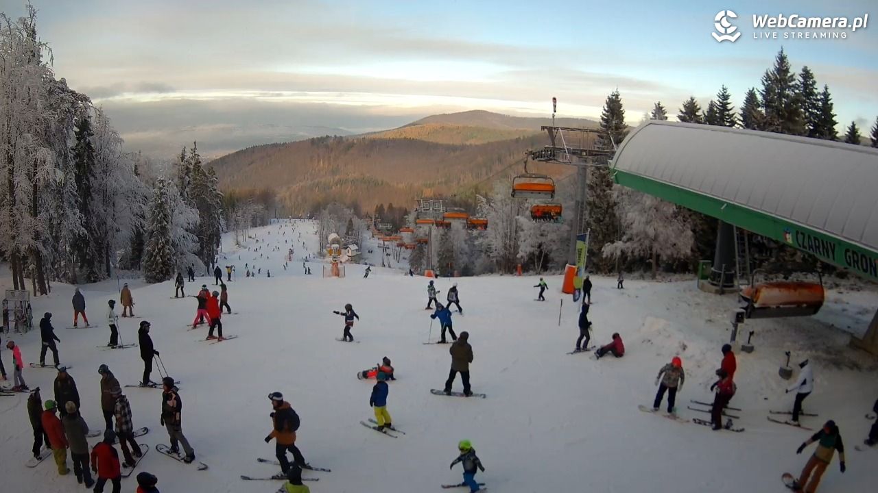 CZARNY GROŃ - Rzyki górna stacja - 27 grudzień 2025, 13:44