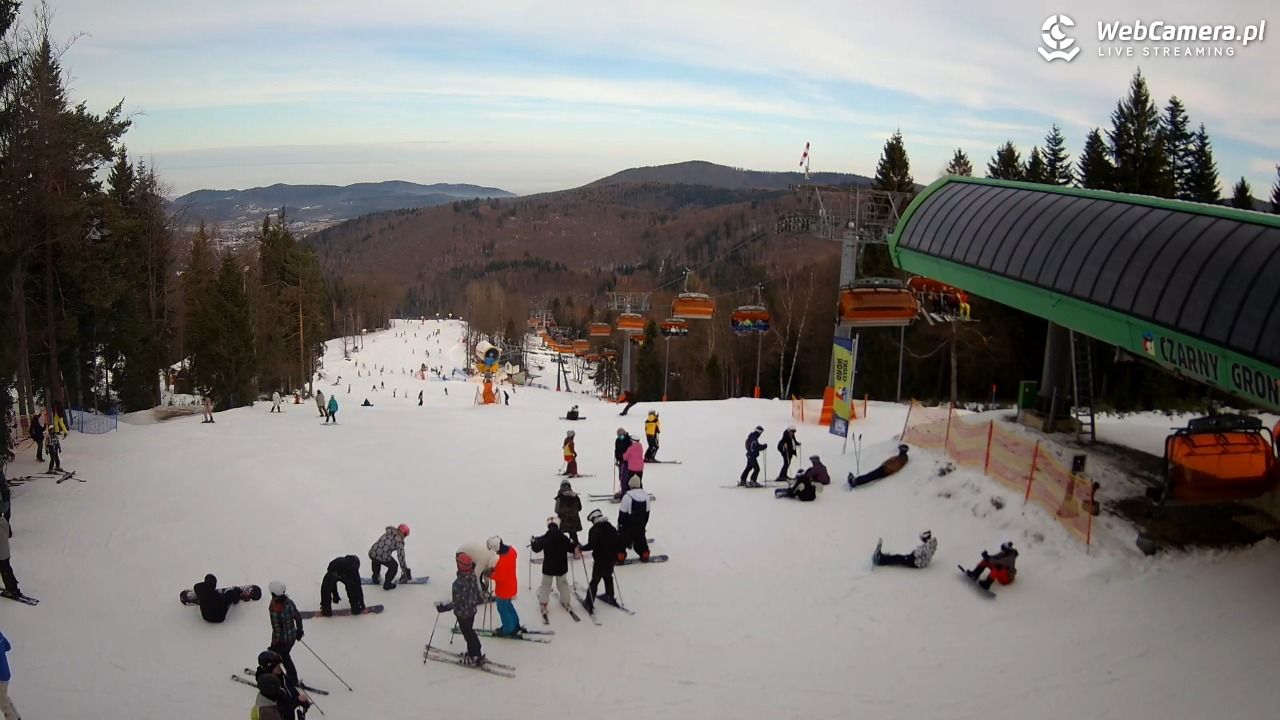 CZARNY GROŃ - Rzyki górna stacja - 25 styczeń 2026, 11:31