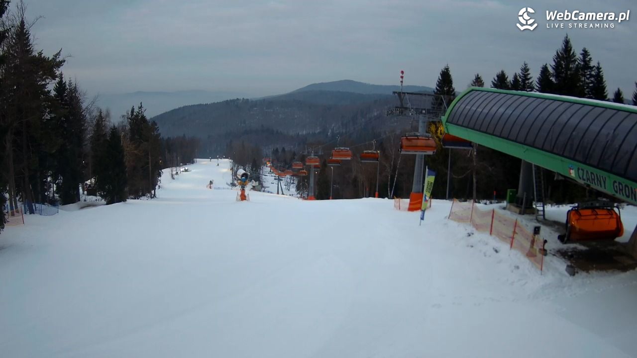 CZARNY GROŃ - Rzyki górna stacja - 23 styczeń 2026, 16:24