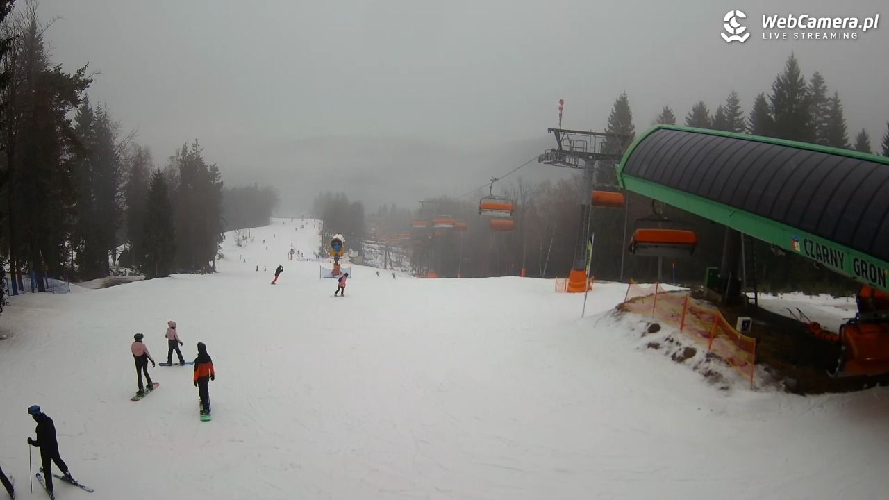 CZARNY GROŃ - Rzyki górna stacja - 07 luty 2026, 09:04