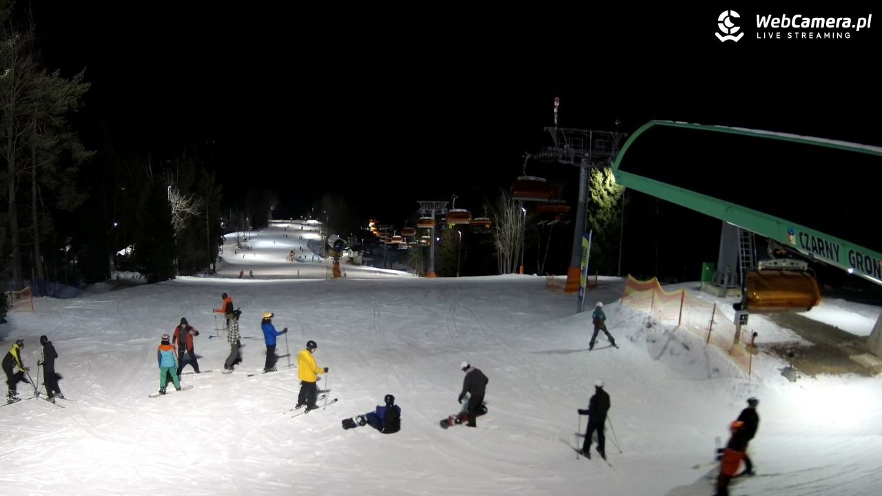 CZARNY GROŃ - Rzyki górna stacja - 22 styczeń 2026, 18:05