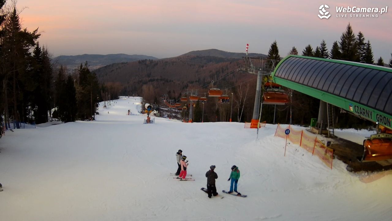 CZARNY GROŃ - Rzyki górna stacja - 27 luty 2026, 17:33