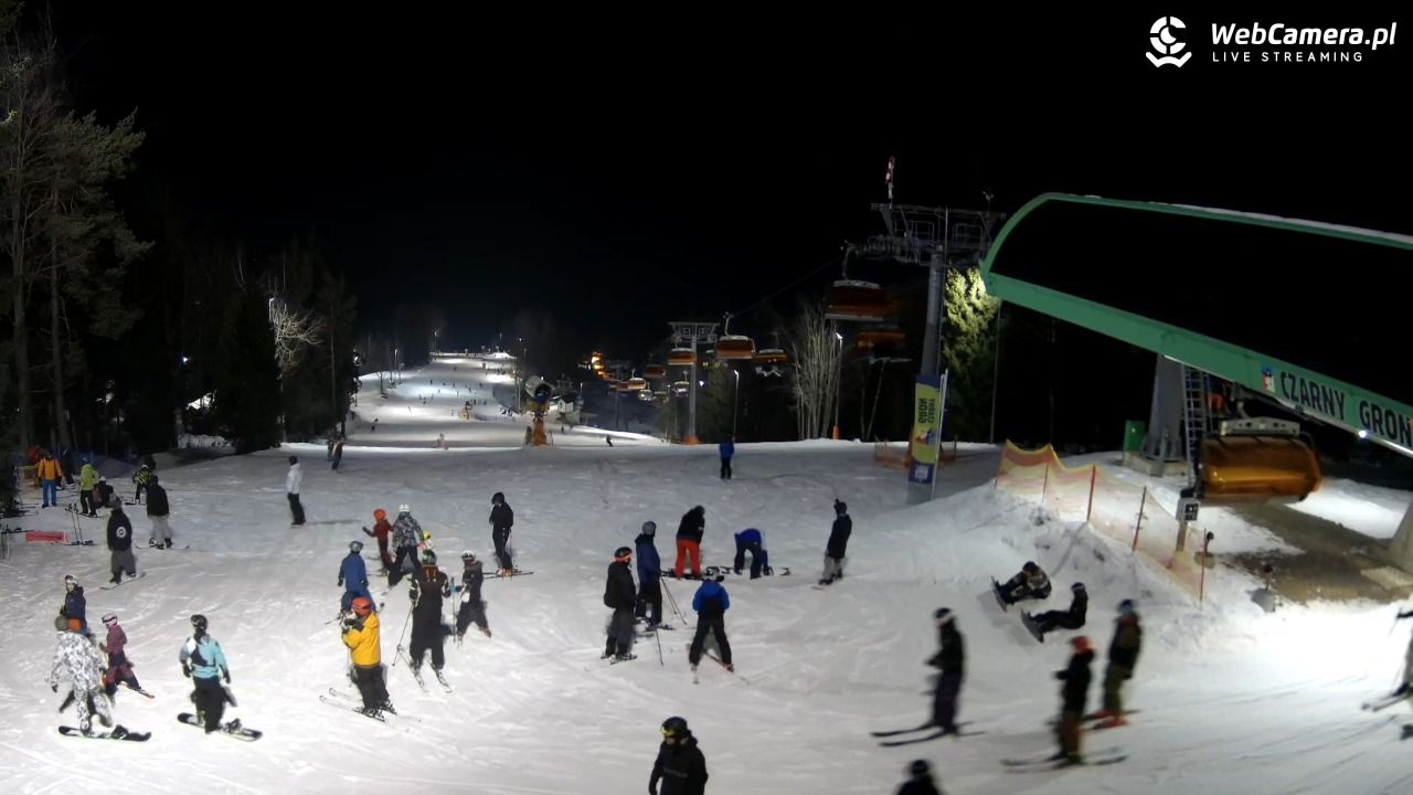 CZARNY GROŃ - Rzyki górna stacja - 23 styczeń 2026, 18:37