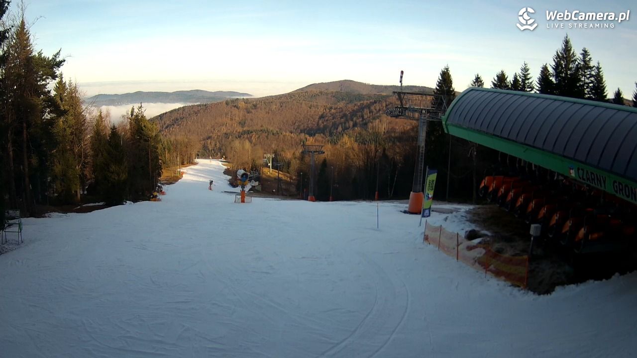 CZARNY GROŃ - Rzyki górna stacja - 15 grudzień 2025, 10:18