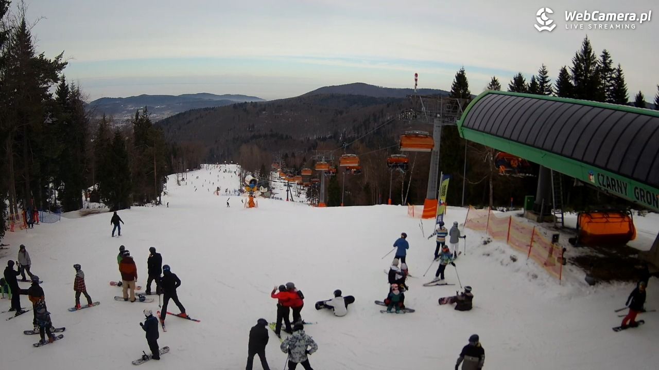 CZARNY GROŃ - Rzyki górna stacja - 25 styczeń 2026, 12:25