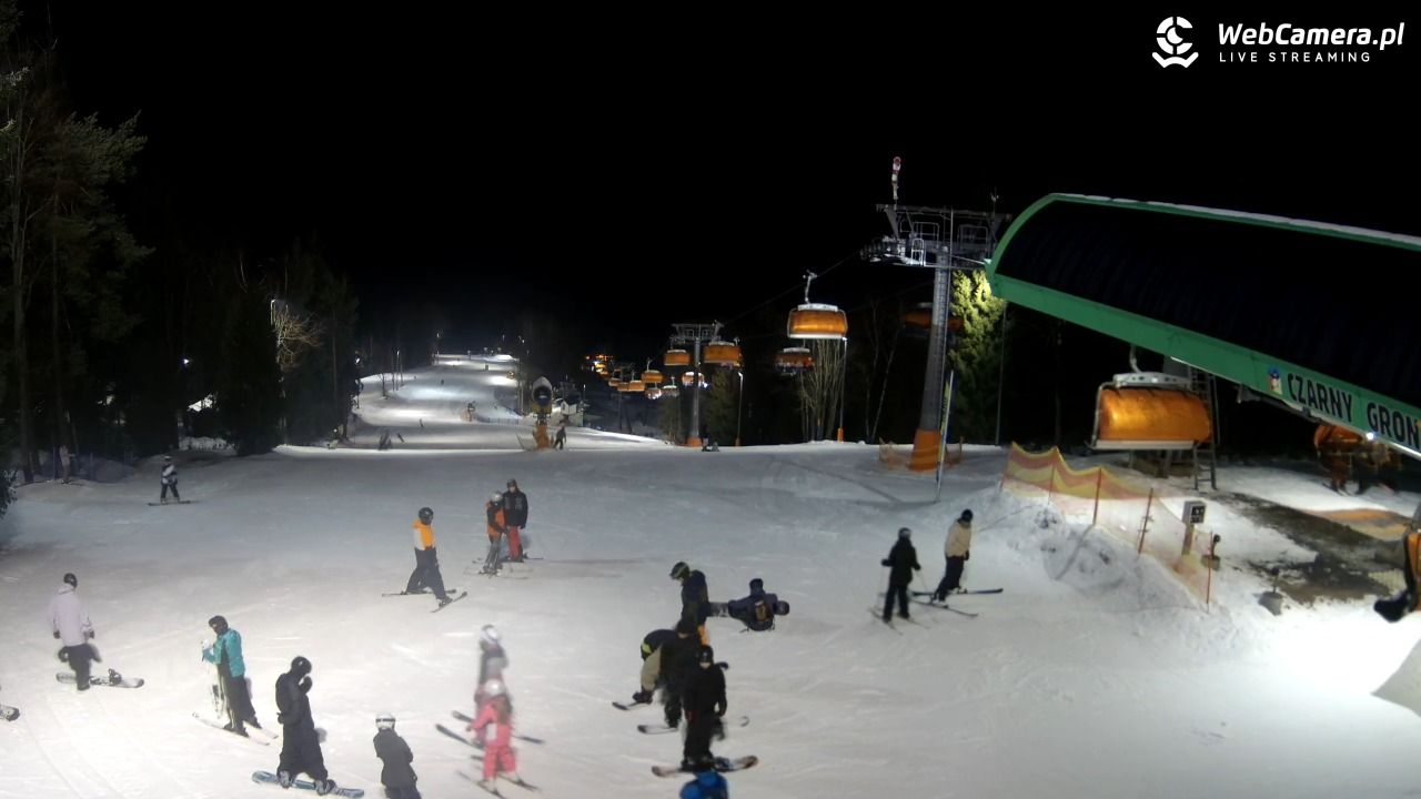 CZARNY GROŃ - Rzyki górna stacja - 16 styczeń 2026, 17:37
