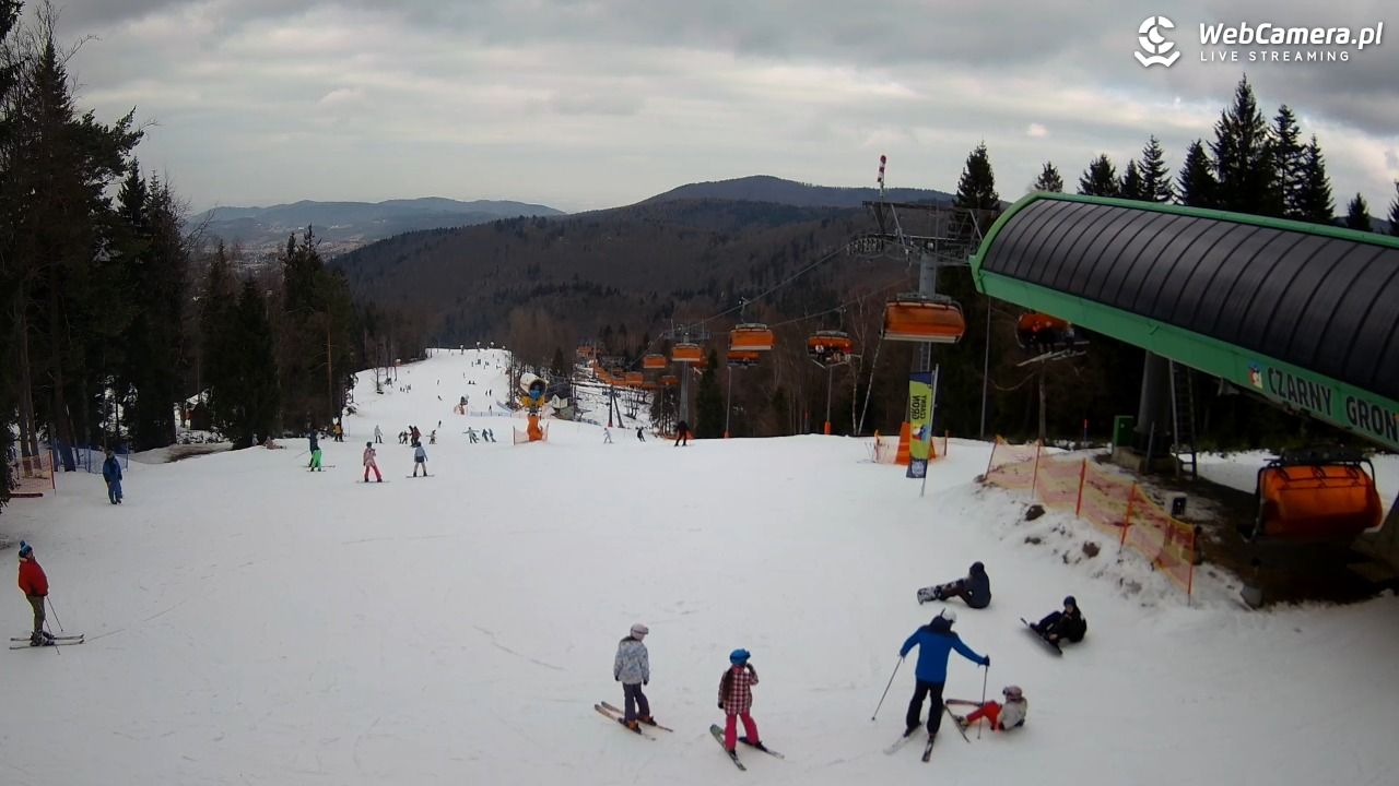 CZARNY GROŃ - Rzyki górna stacja - 27 styczeń 2026, 11:28