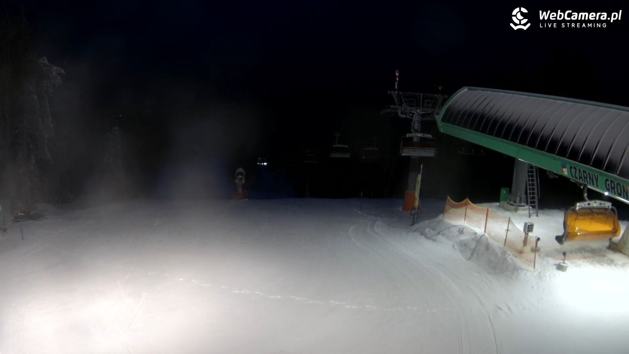 CZARNY GROŃ - Rzyki górna stacja - 31 grudzień 2025, 06:53