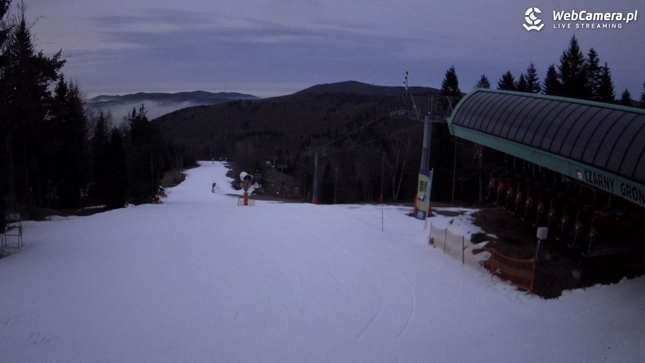 CZARNY GROŃ - Rzyki górna stacja - 16 grudzień 2025, 16:16